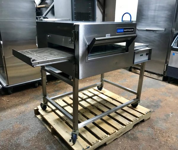 Horno de banda para pizza eléctrico